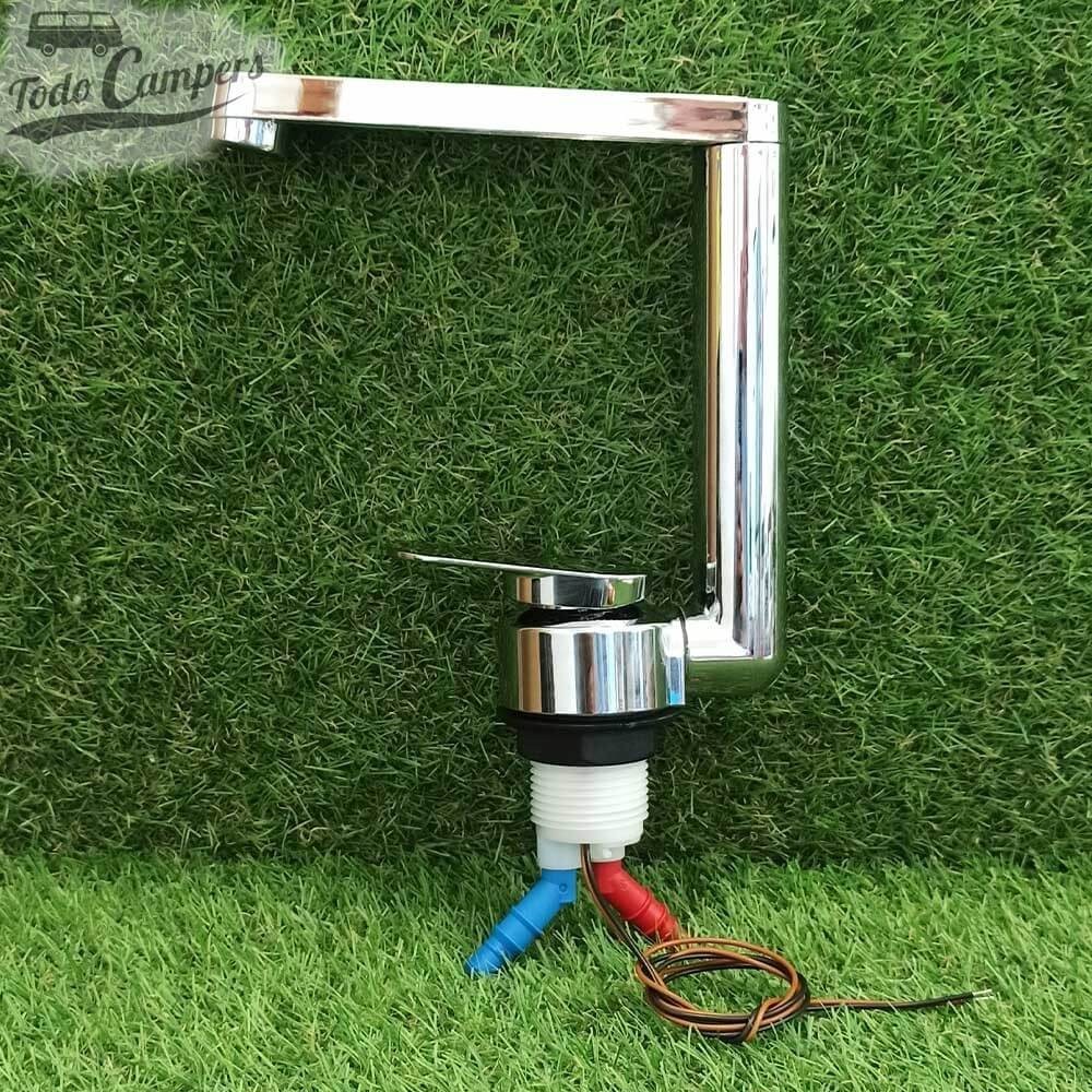 Grifo mezclador monomando giratorio y abatible RK Reich Twister S - Cromo