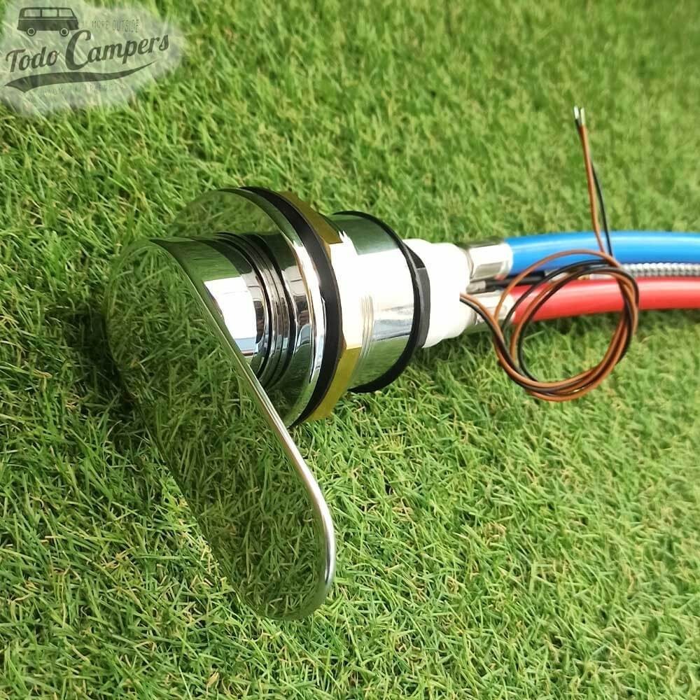 torneira com microinterruptor de água fria e quente