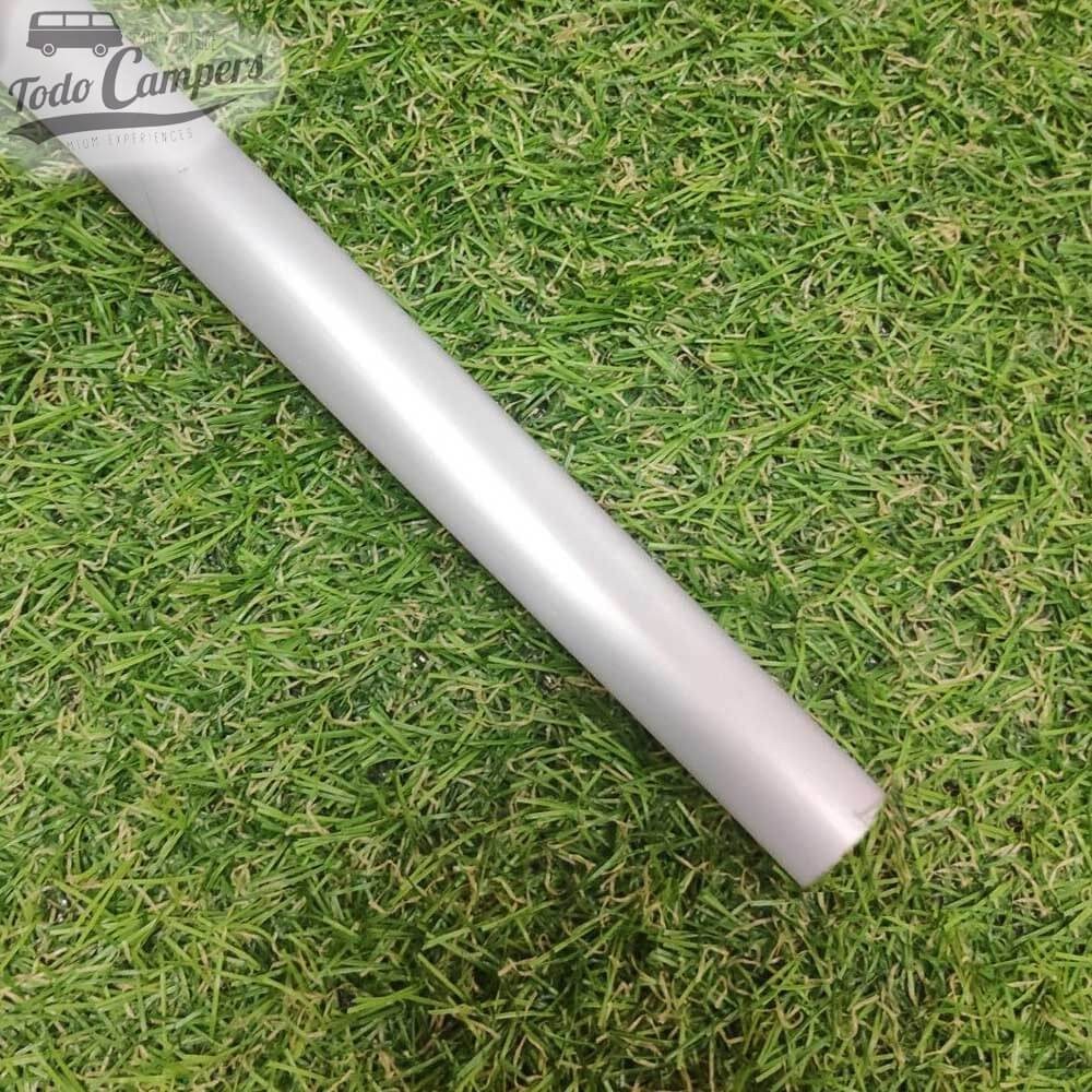 Canto en T semiperfilado - Gris Plata - venta por metros