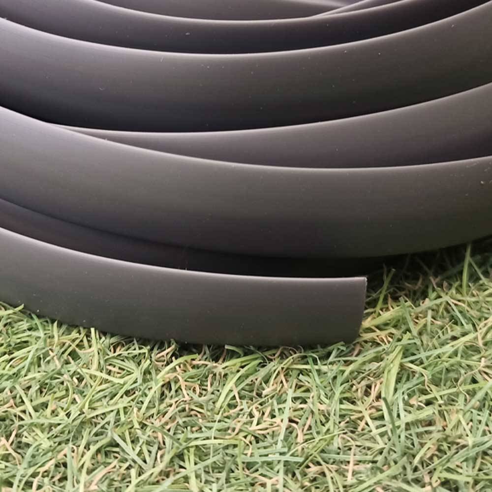 5 metros de canto en T semiperfilado de color Gris Oscuro