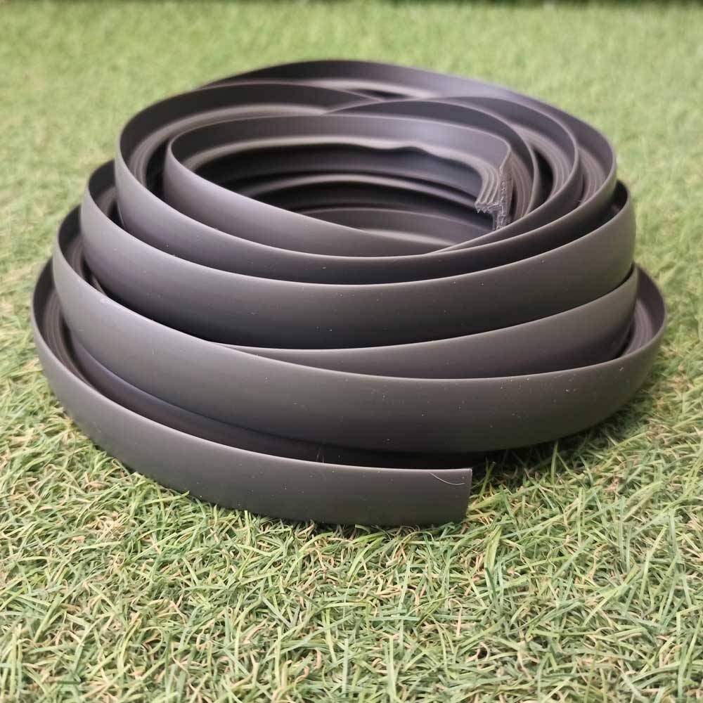 25 metros de canto en T semiperfilado de color Gris Oscuro