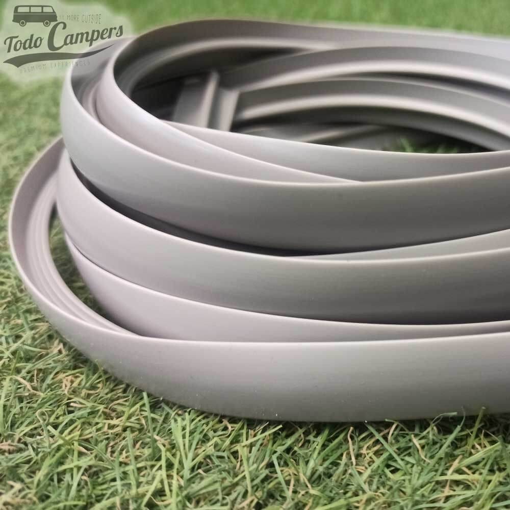 Rollo de 5 metros de canto gris