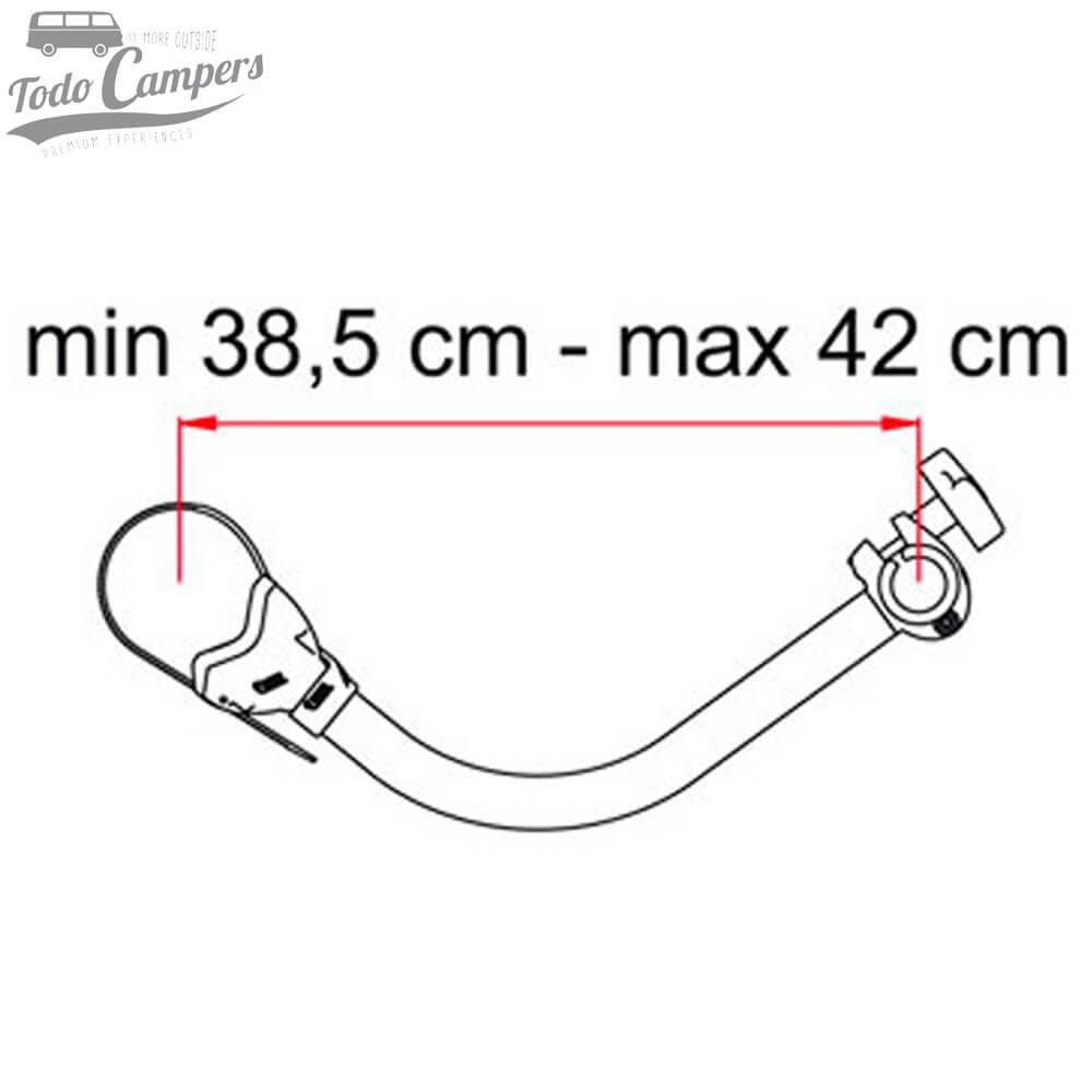 Medidas do Braço Bike Block Pro S3