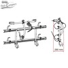Carry Bike Garage Standard para garajes de Autocaravanas plegado