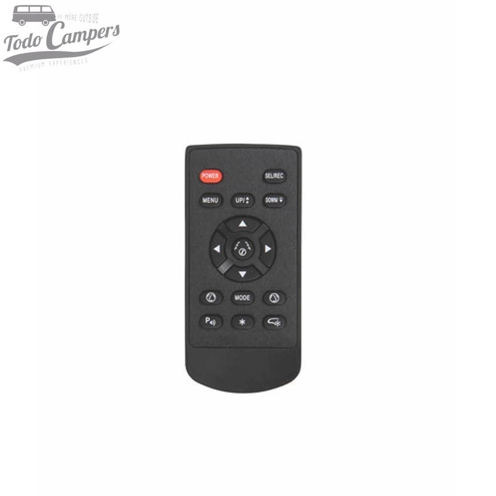 comando à distância do monitor de 4,3" integrado no retrovisor