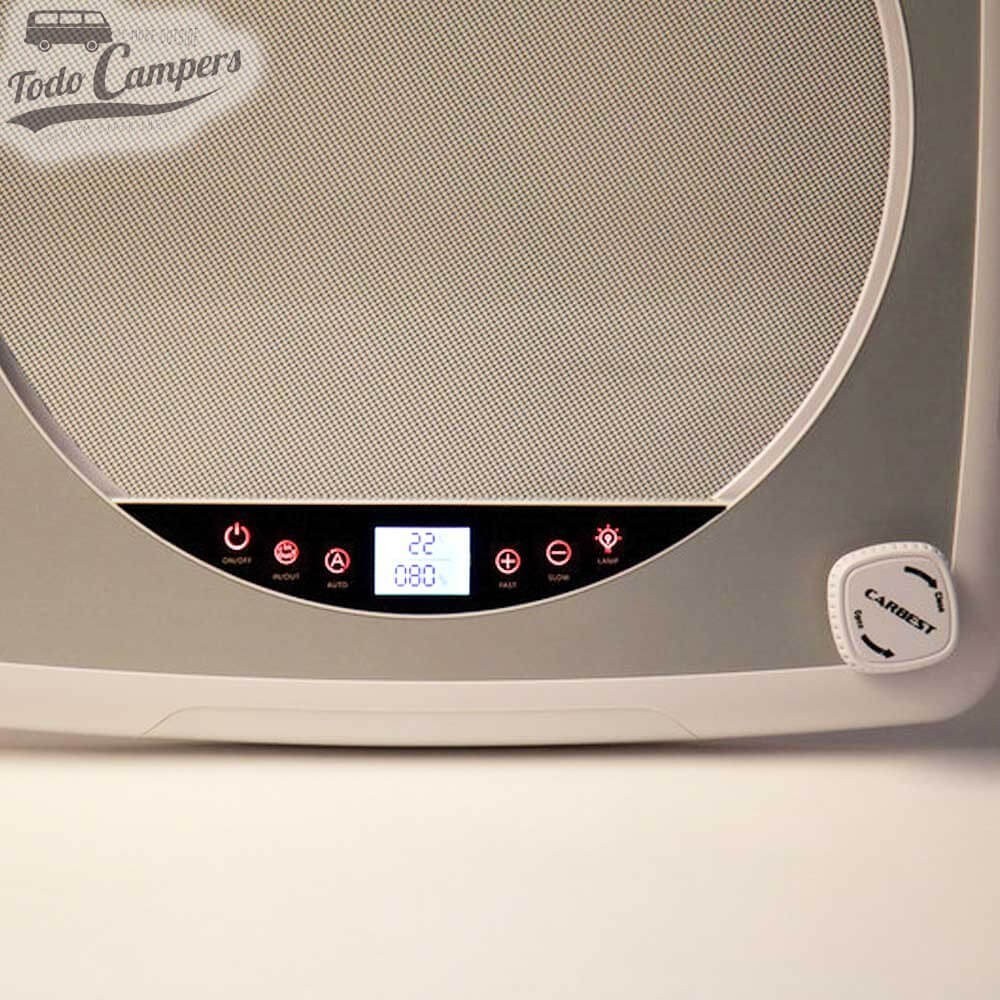 Panel interior del Sistema de ventilación Carbest VanVent