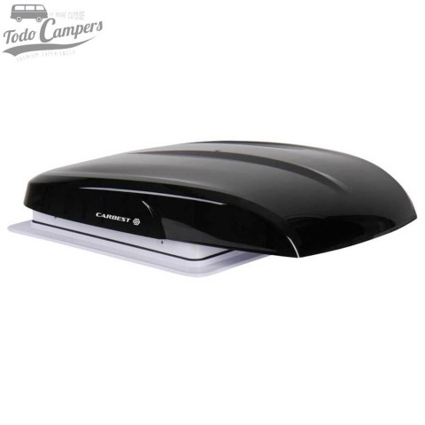 Sistema de ventilación Carbest VanVent de 40x40 cm - Tapa negra