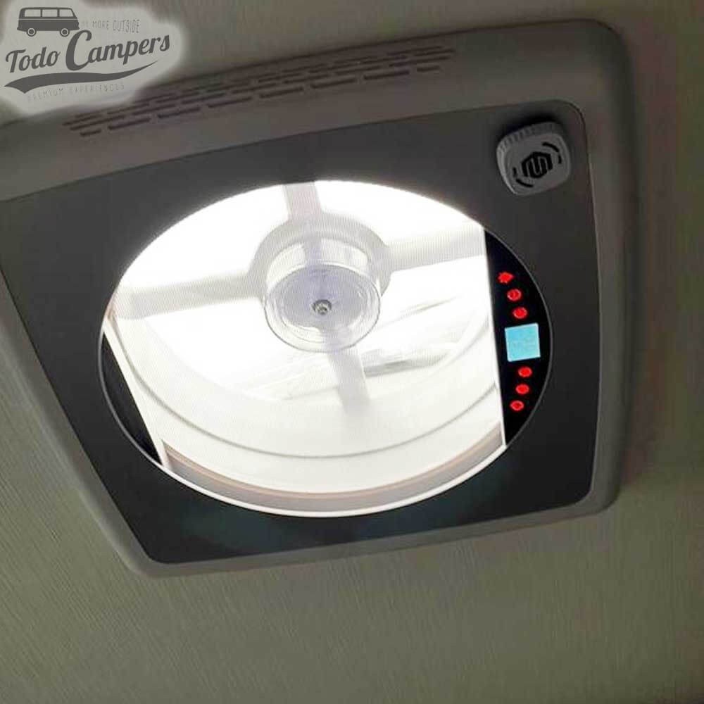 panel interior del Sistema de ventilación Carbest VanVent