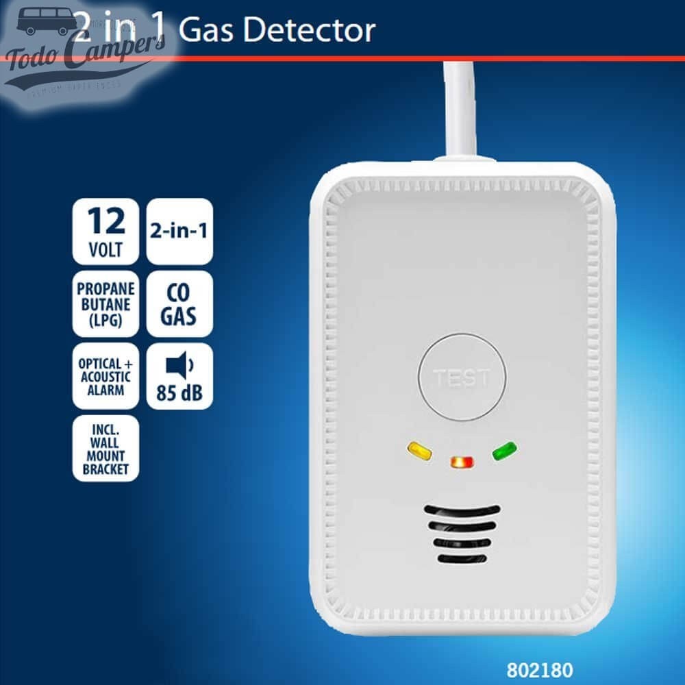 Nuevo detector de gas dual Carbest.