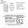 Detector de gases DUAL 2 en 1 para GLP y CO de 12 V - Carbest