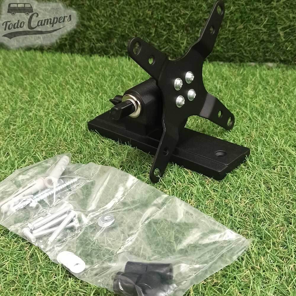 Soporte de TV articulado Carbest con tornillería