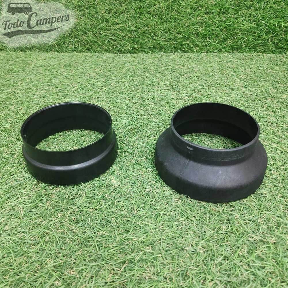 adaptadores para los tubos corrugados