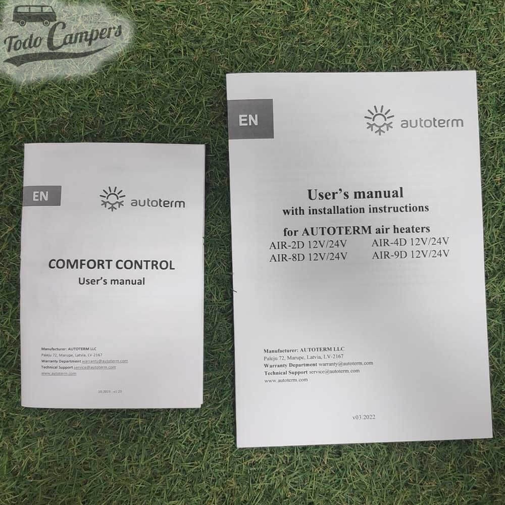 Manual de instrucciones de la calefacción estacionaria Autoterm Air 4D