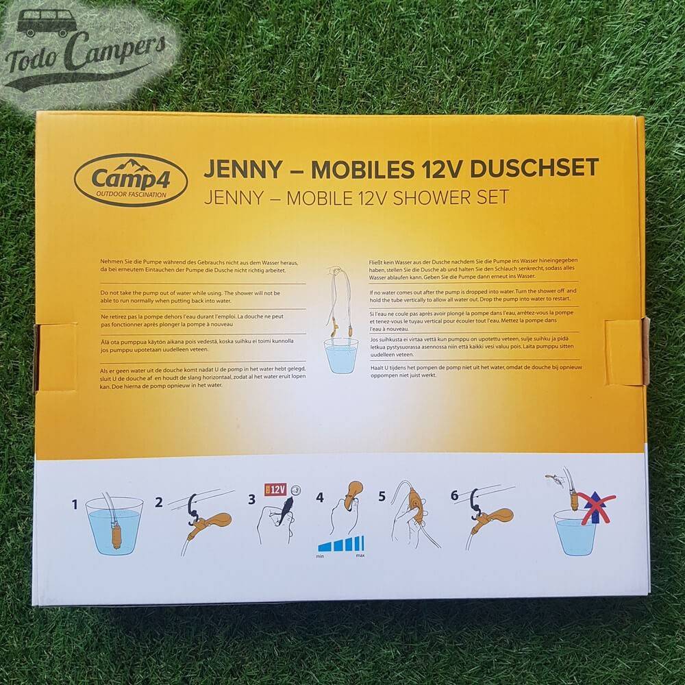 Duche 12V portátil