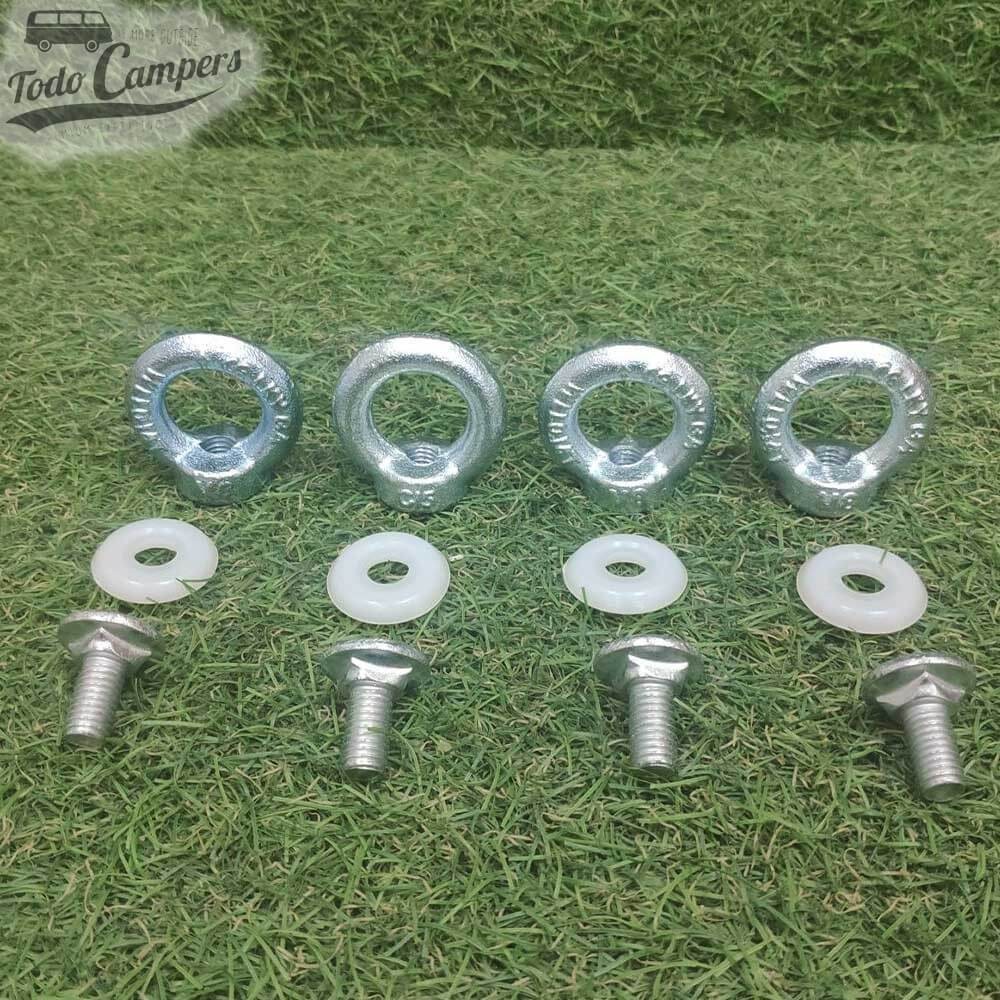 ganchos incluidos en el Fiamma Garage Bars Premium 60