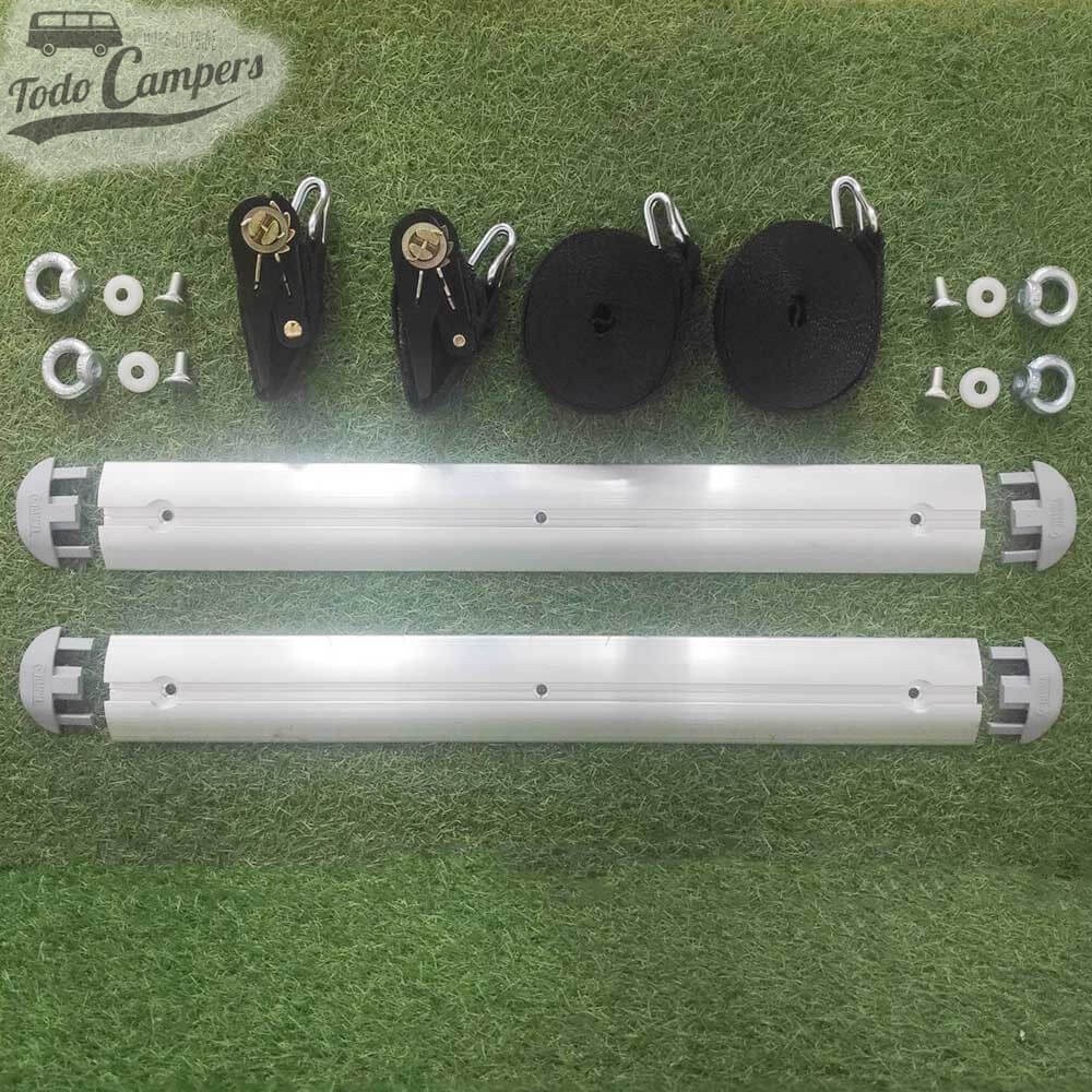 Kit de 2 barras de sujeción para garajes de autocaravanas Fiamma Garage Bars Premium 60