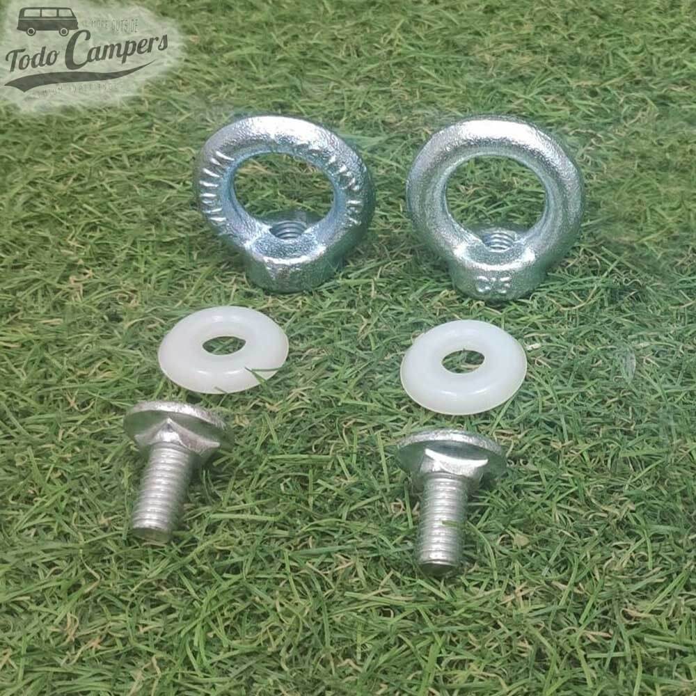 Ganchos adicionales para Garage Bars Premium/Corner - Fiamma Kit Eye PC