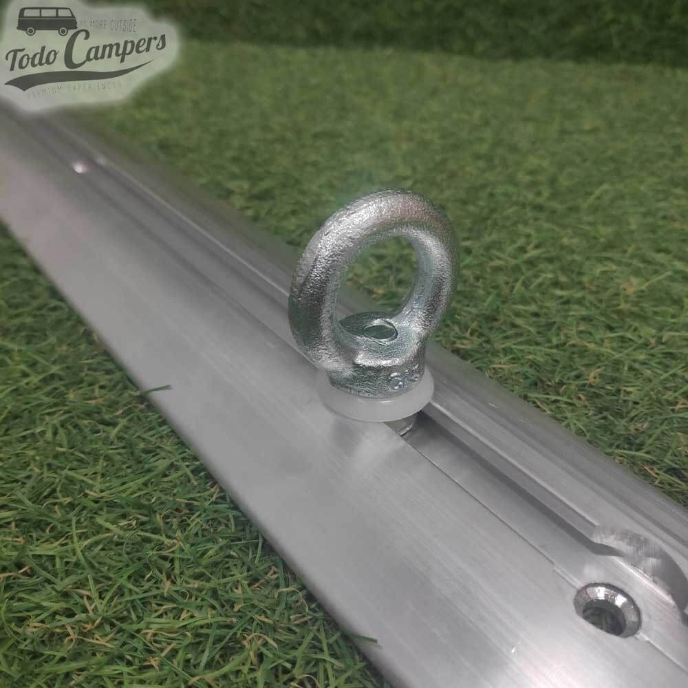 barra del Fiamma Garage Bars Premium 200 con gancho