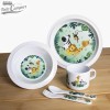 Vajilla de melamina infantil Safari 1 Pax (5ud)