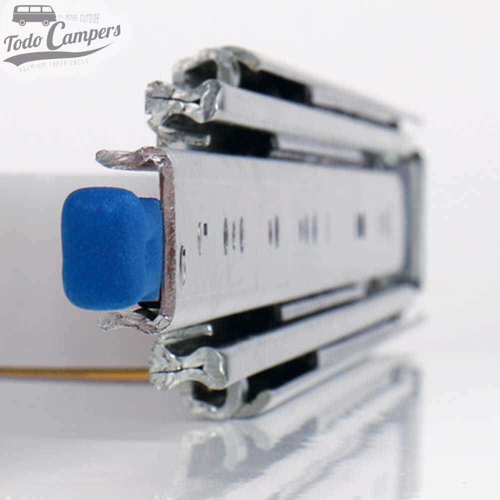 guía deslizante para bandejas de maleteros o garajes - 559 mm