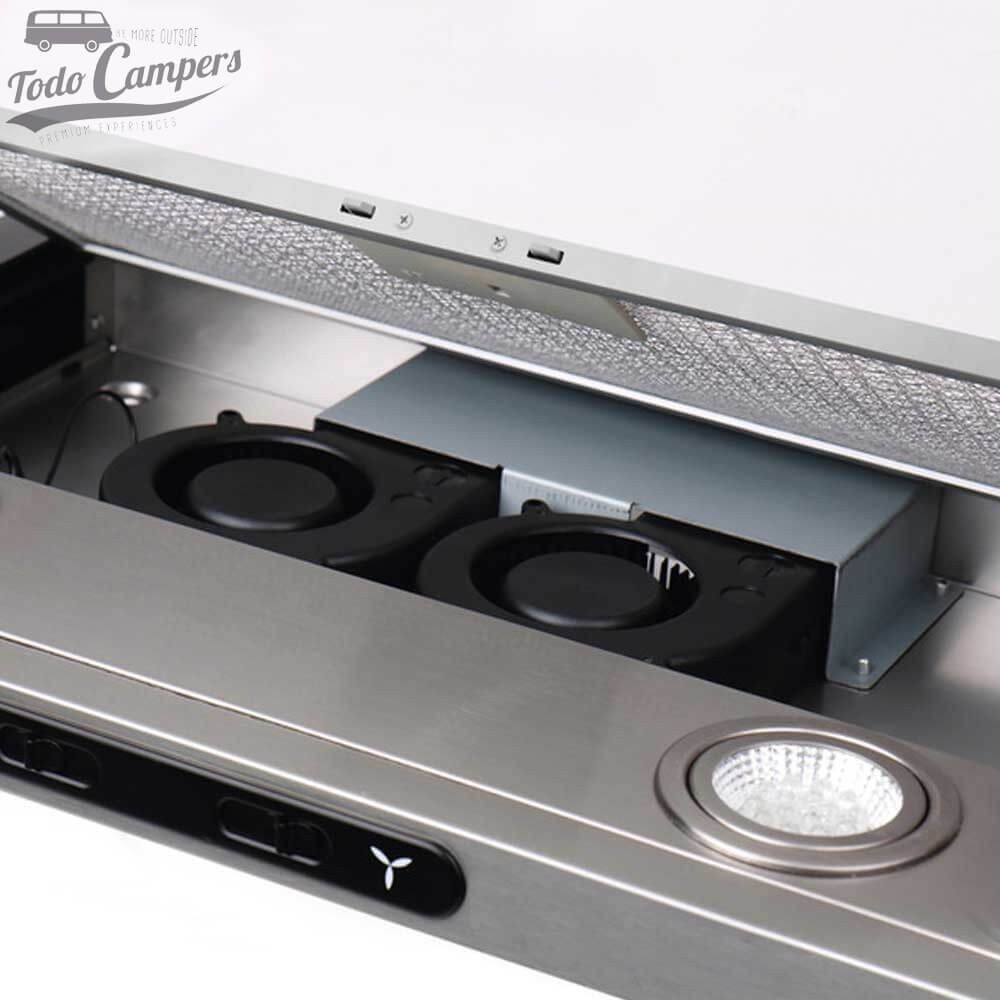 extractor e iluminación led de la campana extractora de 12V Carbest