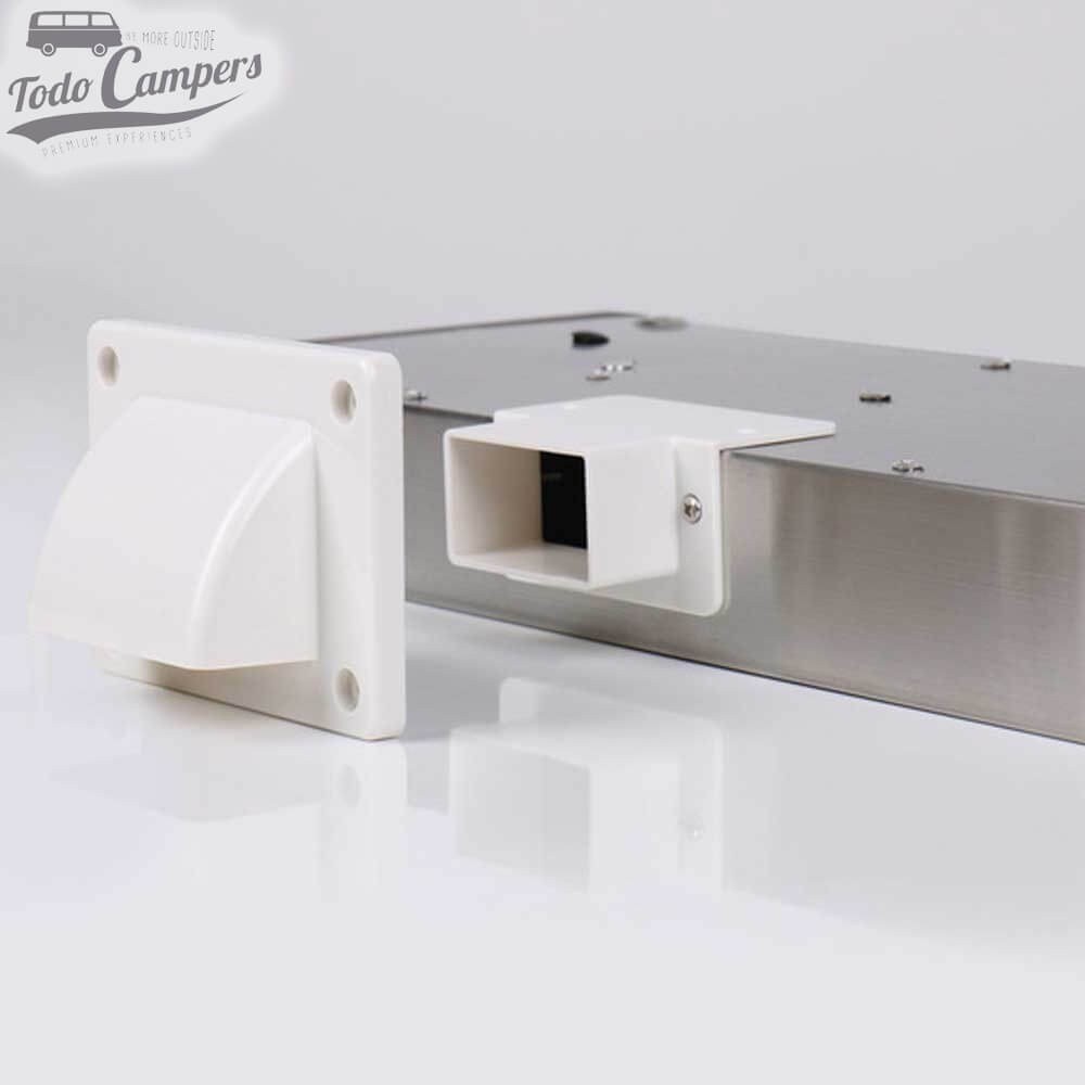 Parte traseira do exaustor de 12V Carbest