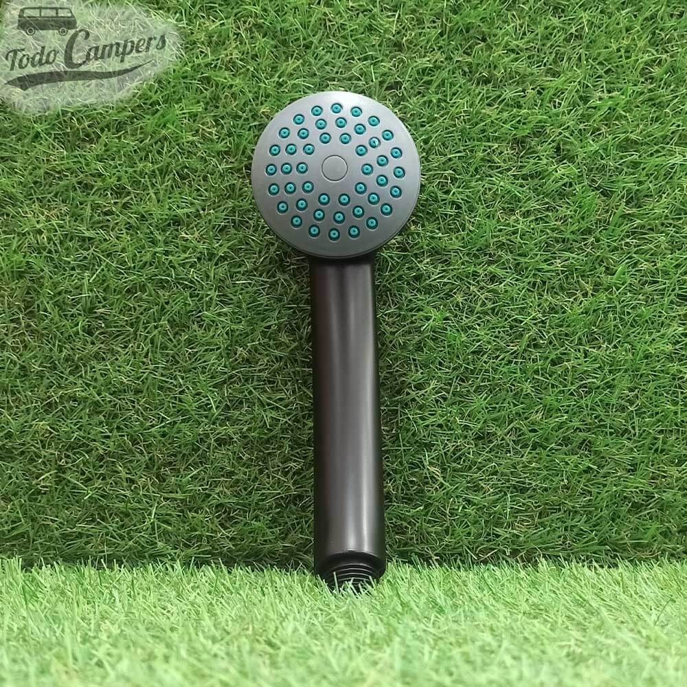 Cabezal de ducha de mano Comet Cora. Color: negro satinado.