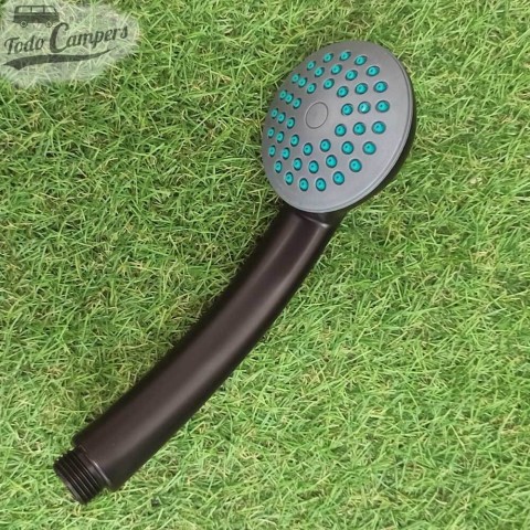 Alcachofa de ducha Comet Cora con sistema antical - Negro satinado