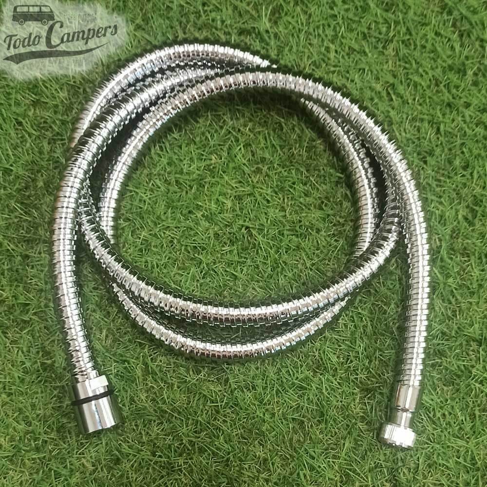 Bicha de chuveiro articulada de metal de 1,5 m - Cromado