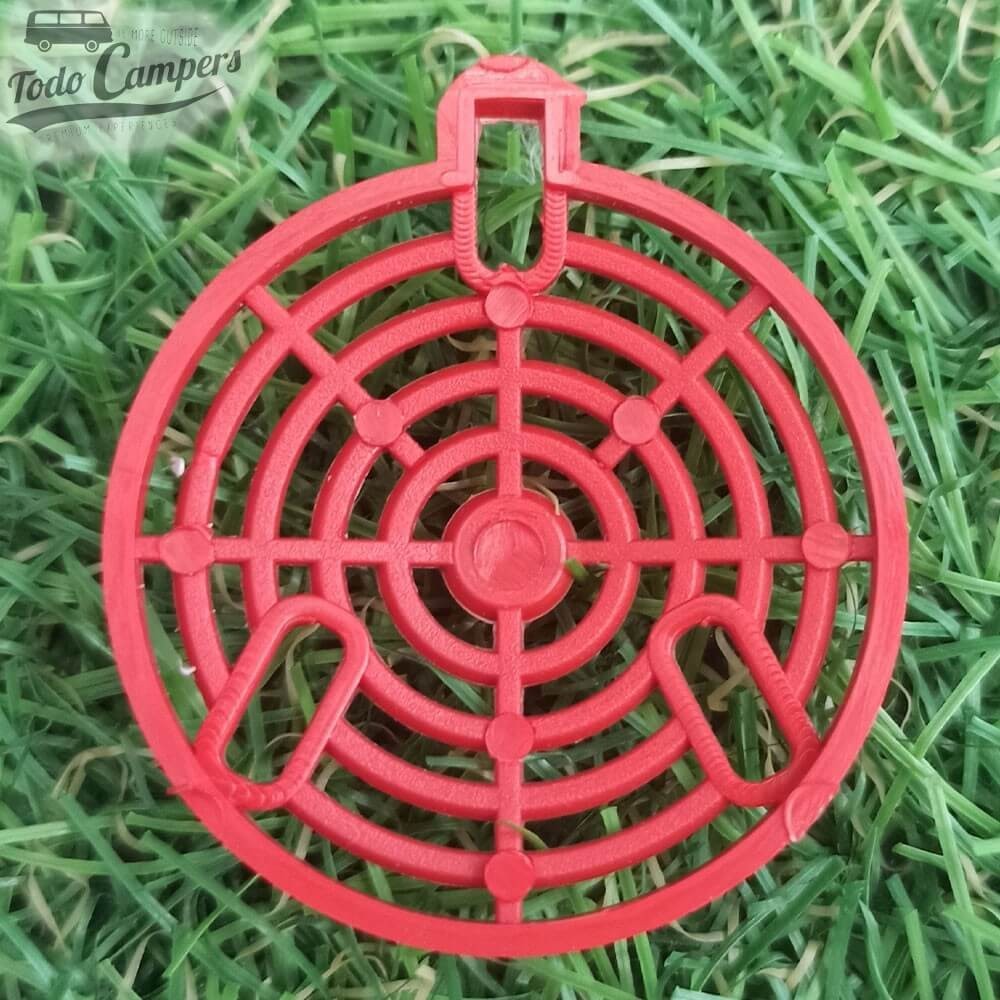 Reverso del fltro para bombas sumergibles Comet Elegant, Eco y Eco-Plus