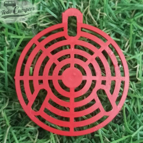 anverso del fltro para bombas sumergibles Comet Elegant, Eco y Eco-Plus