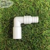 Ligador curvo 90º de bomba sumbersível ou exterior a mangueira 10-12 mm