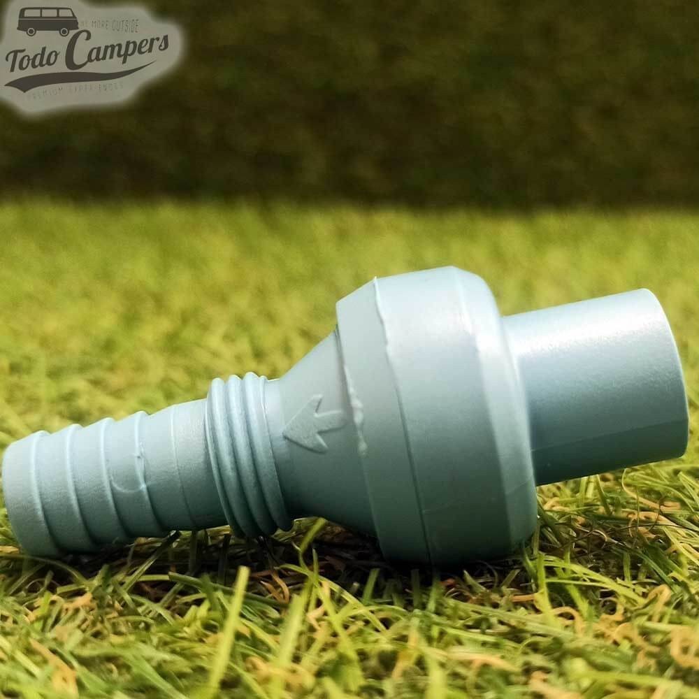 Válvula de retención con sistema de liberación de aire.