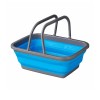 Cesto dobrável azul com asa - Tamanho XL