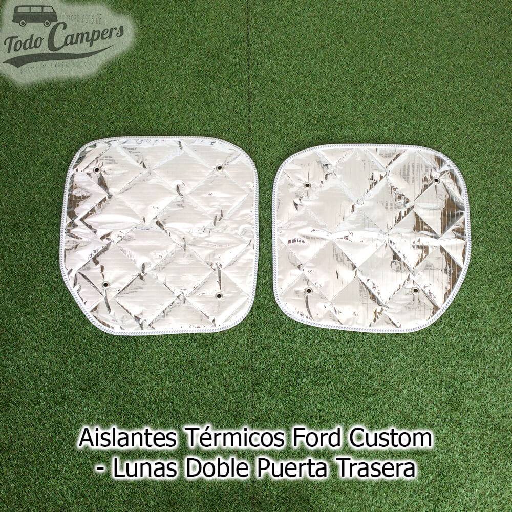 escurecedores autocaravanas vidro porta traseira dupla custom