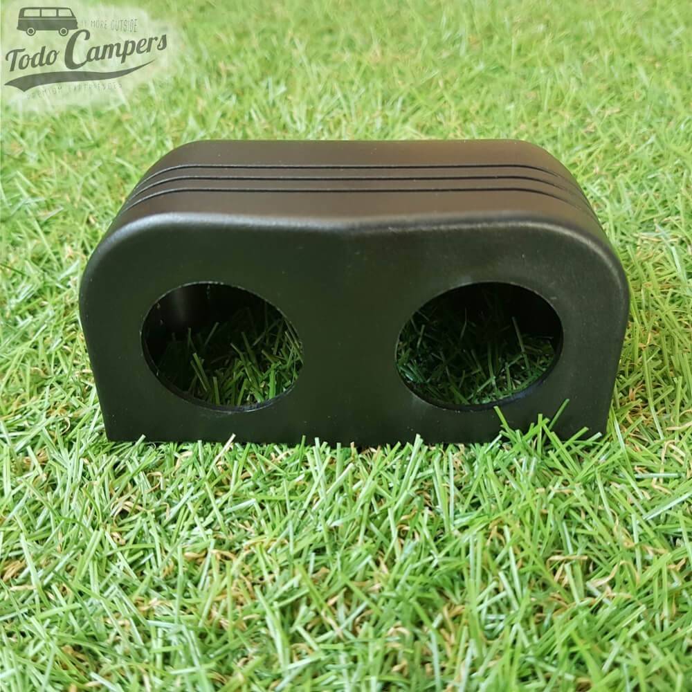 Soporte en superficie Doble  Serie TC  Visión frontal