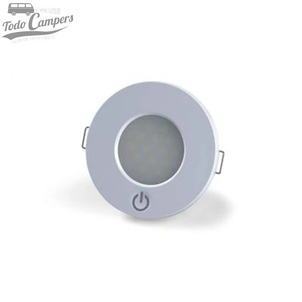 Aplique encastrável LED tátil