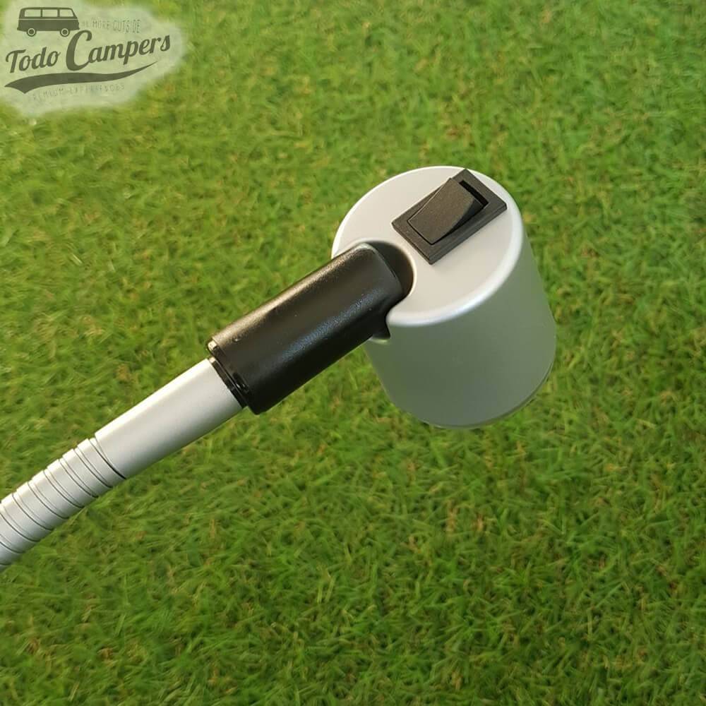 lampara led con interruptor de On/Off.