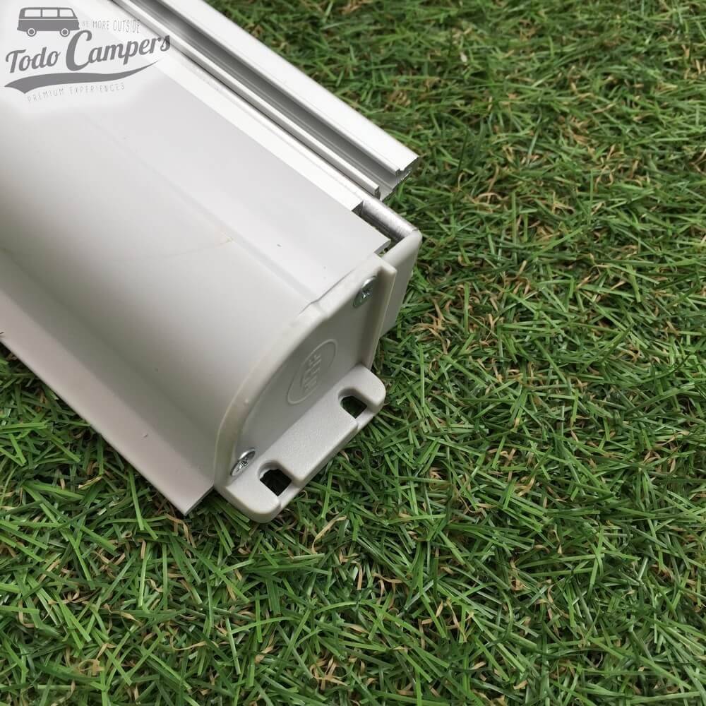 Estore com mosquiteira NRF Blind Flyscreen - Detalhe conector rolo