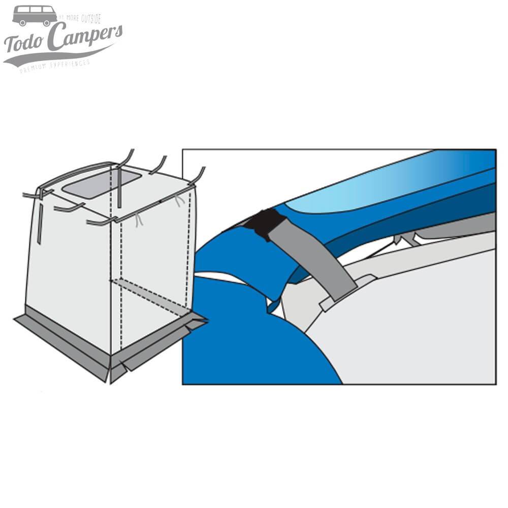 Avancé portón trasero abatible. Avancé portón trasero para furgonetas