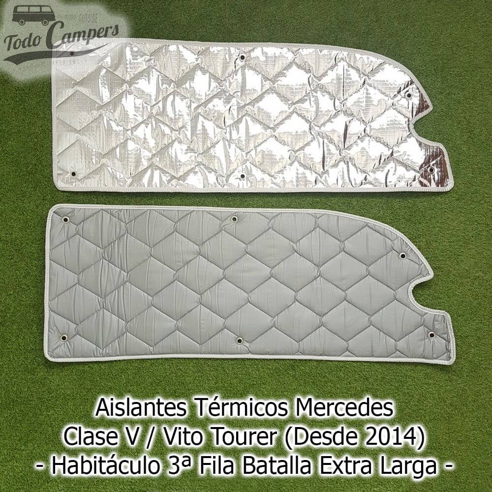 protetores térmicos para autovivendas habitáculo 3º fila modelo extra-longo