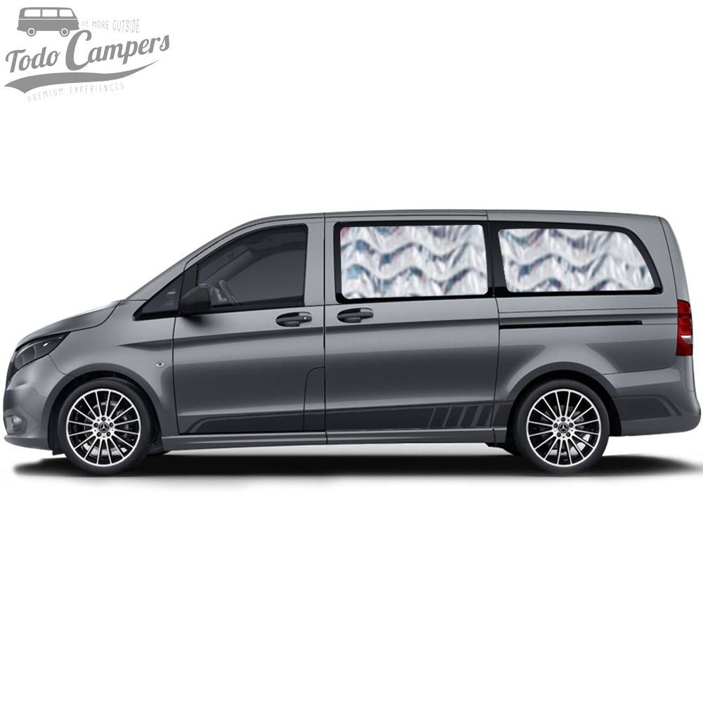 Aislantes Térmicos Mercedes Vito Tourer y Clase V desde 2014 - Habitáculos (ventanas laterales)