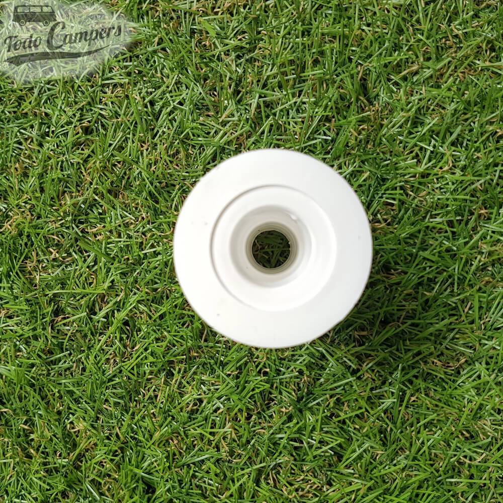 Válvula Direita - Saída 19 mm, Tipo B - Vista superior