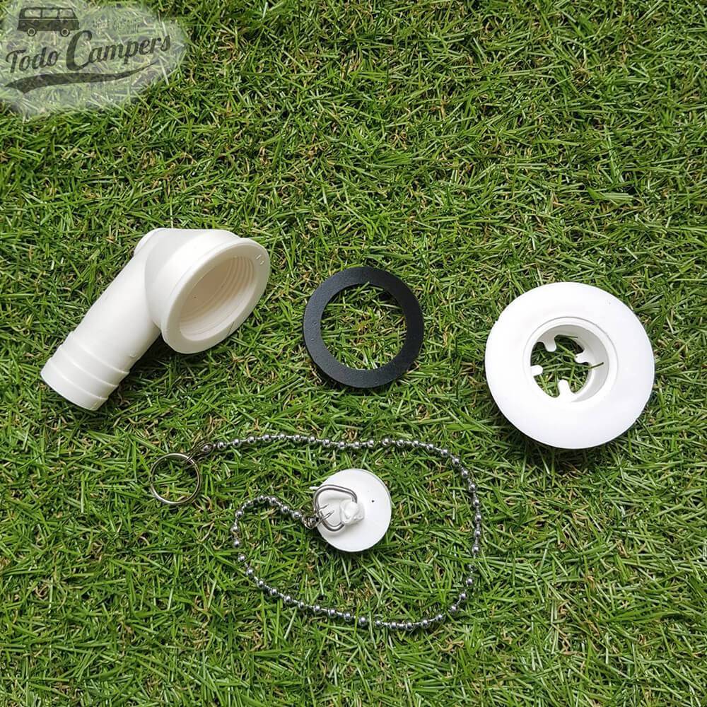 Válvula Curva - Saída 19 mm, Tipo B - Peças