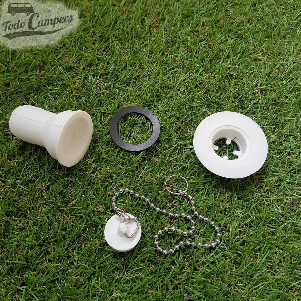 Válvula Direita - Saída 25 mm, Tipo B - peças