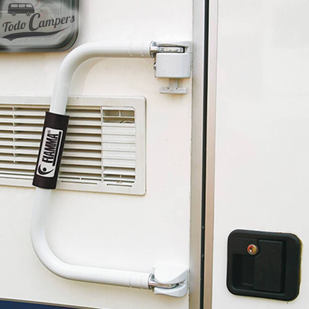 Antirrobo de nuestra caravana o autocaravana, apta para todas las puertas con apertura  a la derecha o a la izquierda