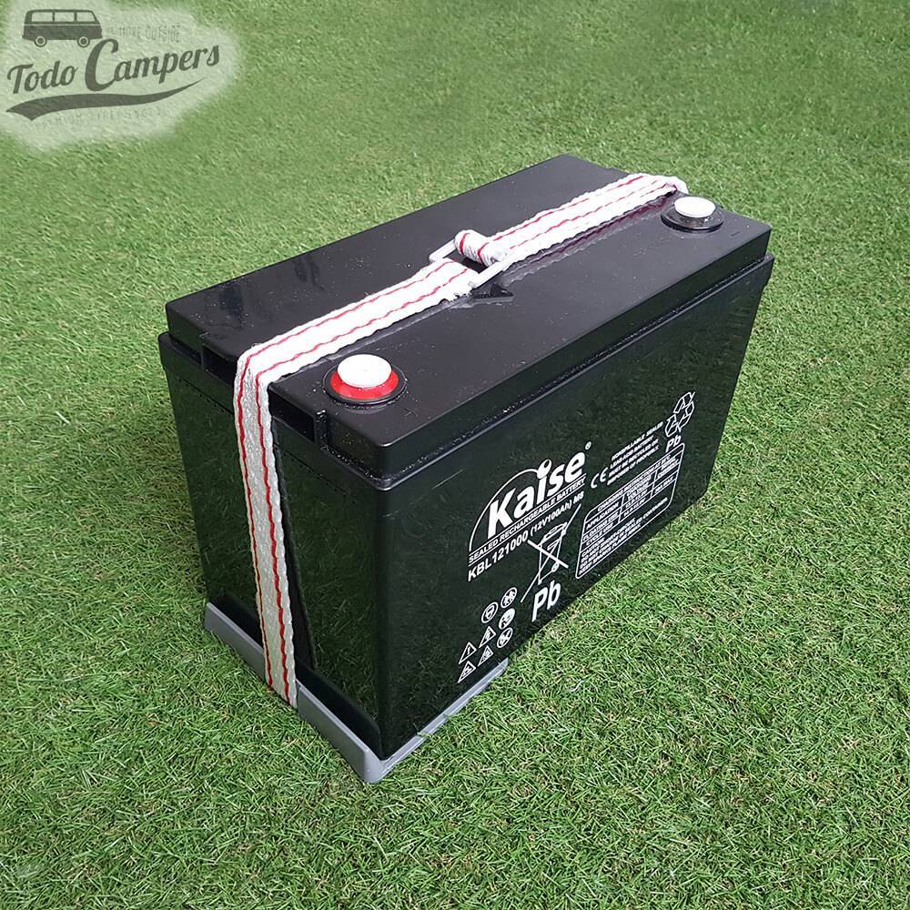 sujeción de batería con correa