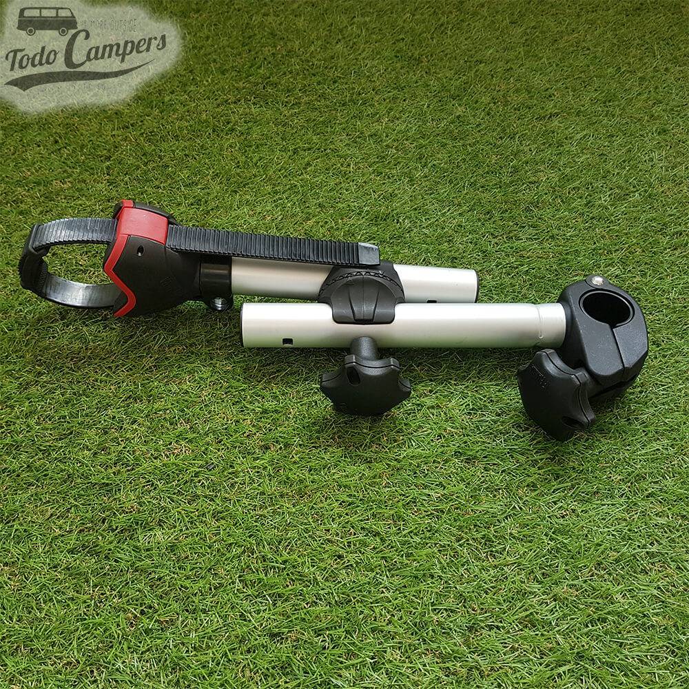 Braço Bike Block Pro S D1 de Fiamma. Similar ao D1 mas com cores diferentes.