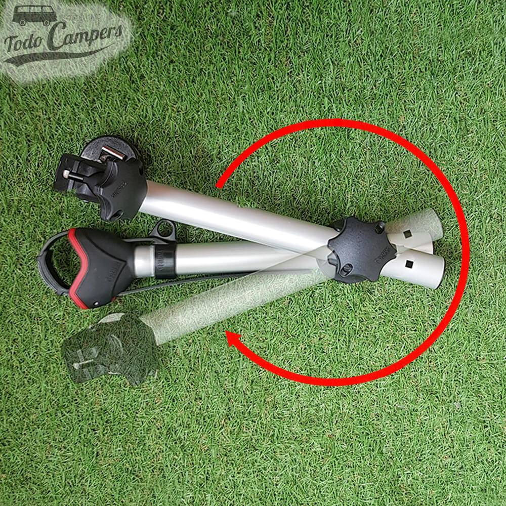 Ángulo del Brazo accesorio para portabicicletas Fiamma Carry Bike Pro