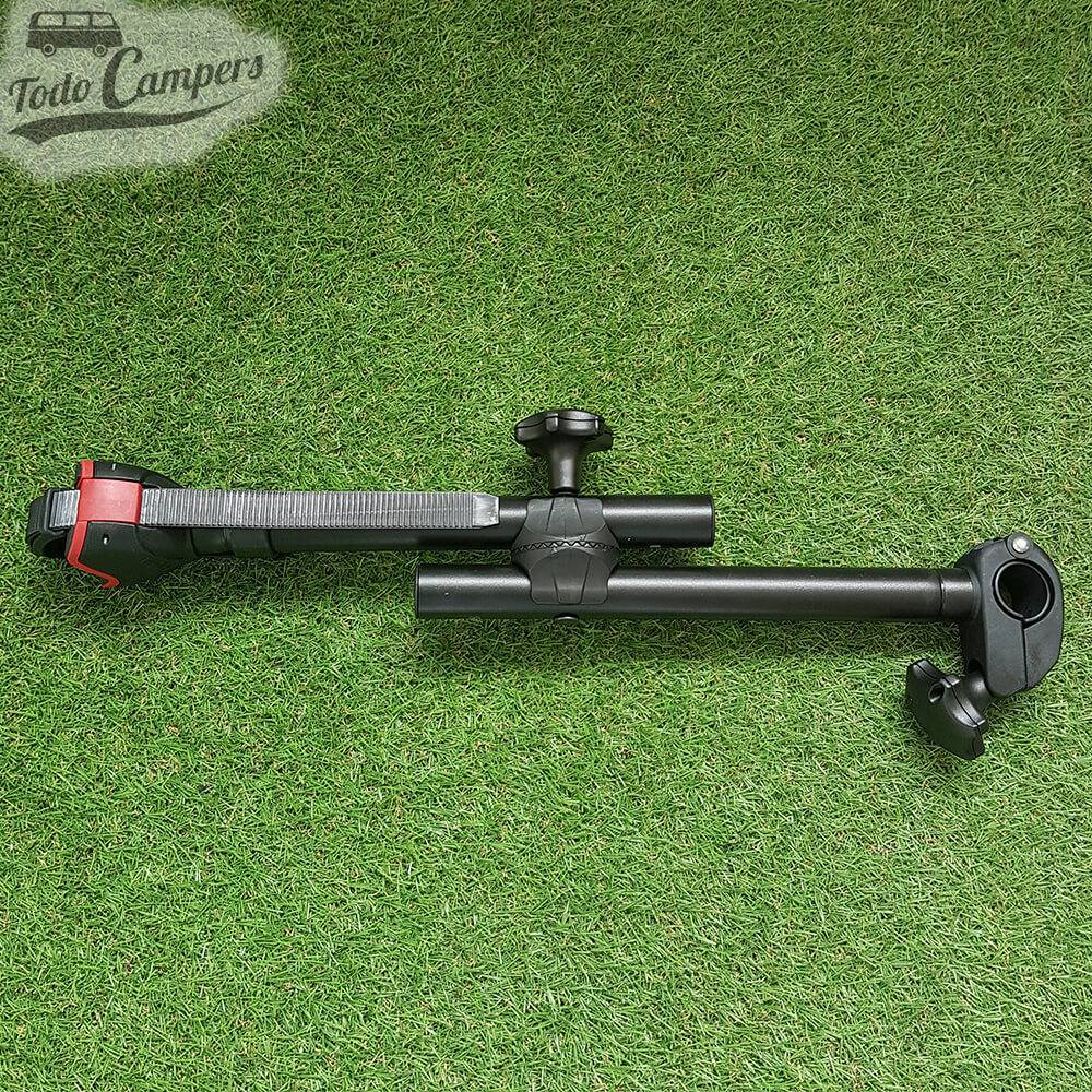 Brazo extendido Bike Block Pro S D2 Deep Black - Fiamma. Portabicicletas para furgonetas, autocaravanas o caravanas